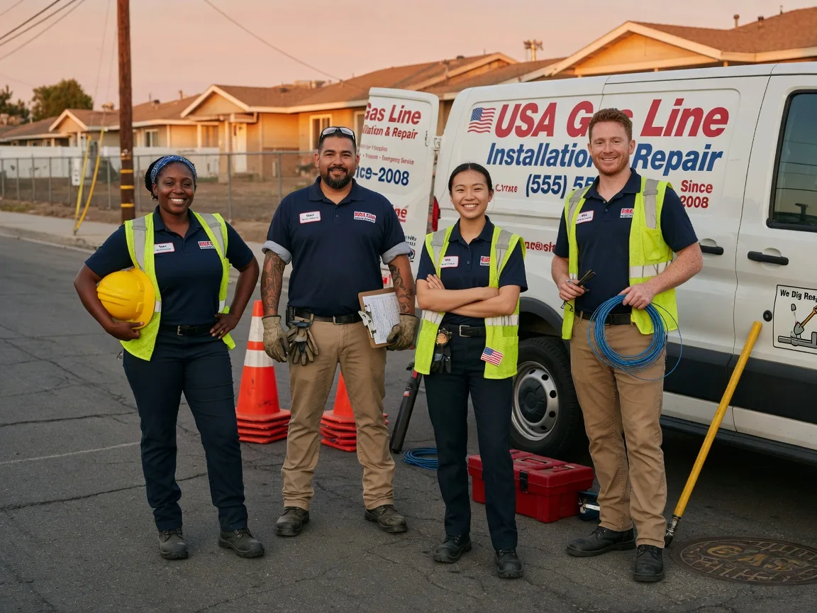 Gas Line Installation company in Nardin, OK
